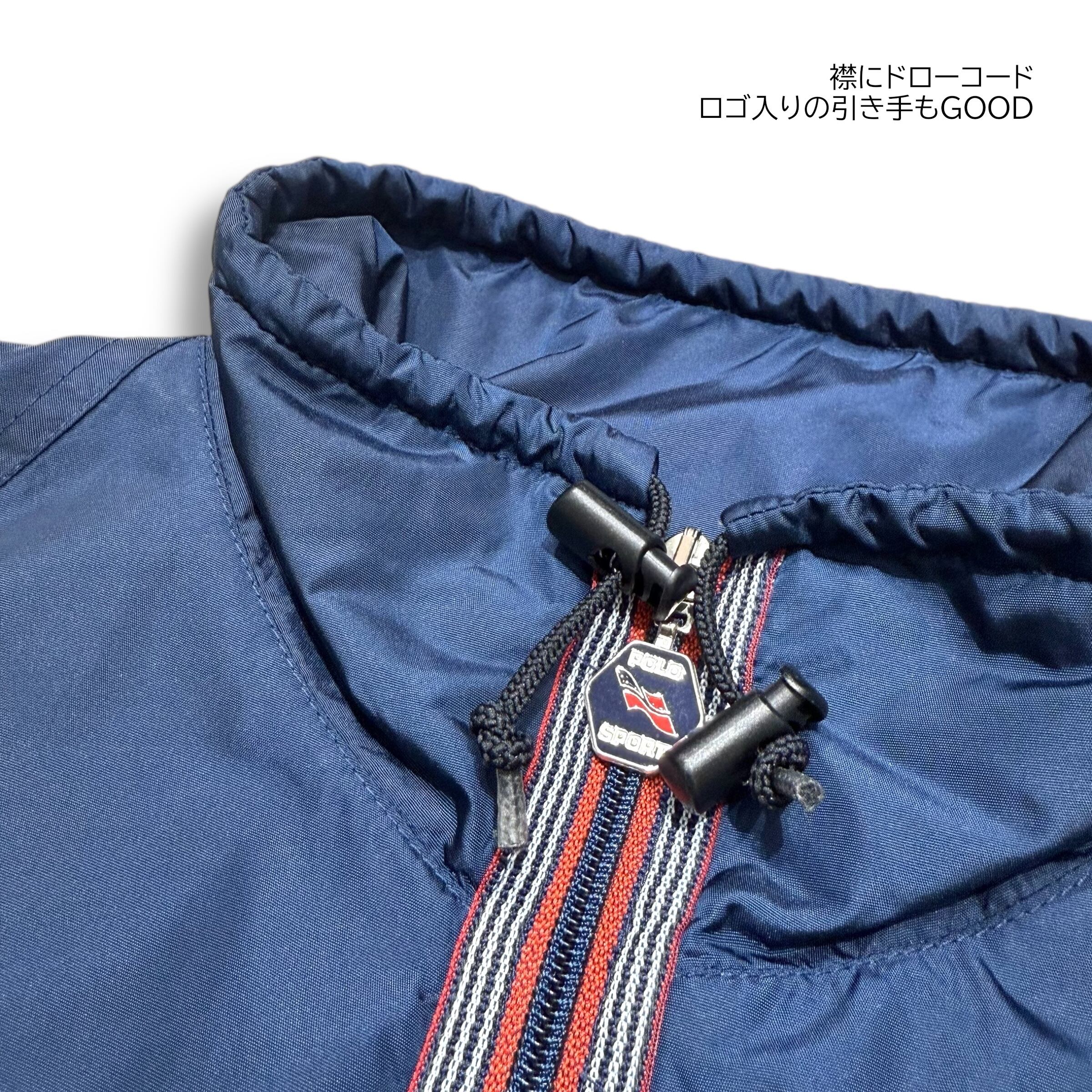 90s POLO SPORT Fleece Lined Pullover Jacket 90年代 ポロスポーツ
