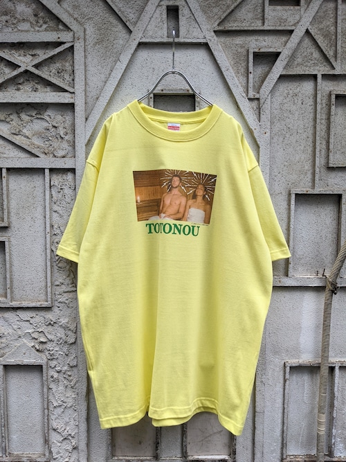 "深緑" original TOTONOU TEE / LEMON