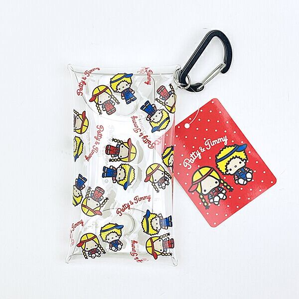 サンリオ パティ＆ジミー クリアマルチケース(S) ベーシック Sanrio