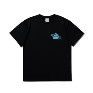 KAGO-AKTR LO-HI EMBLEM SPORTS TEE BLACK