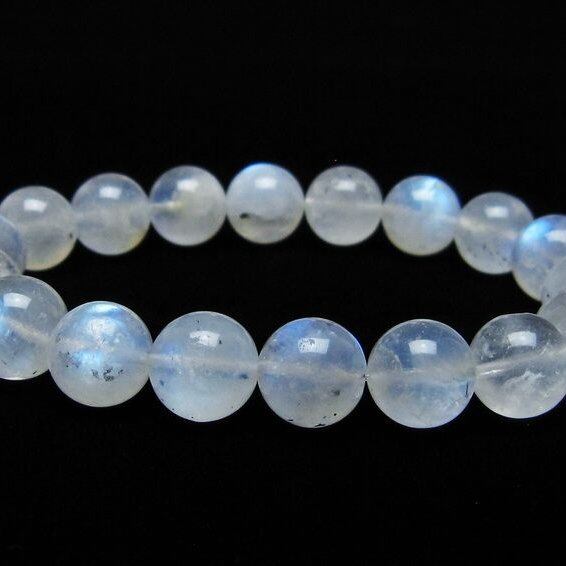 ムーンストーン ブレスレット 11mm 一点物 メール便可 [M便 1/10] 111-44927