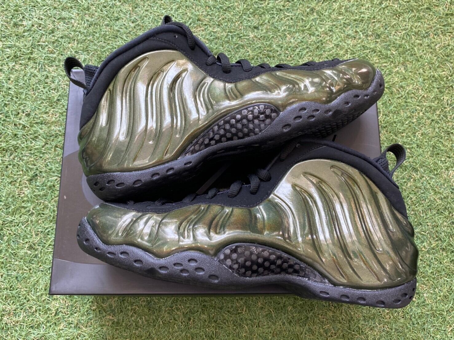 NIKE AIR FOAMPOSITE ONE LEGION GREEN 314996-301 27.5cm 46792  