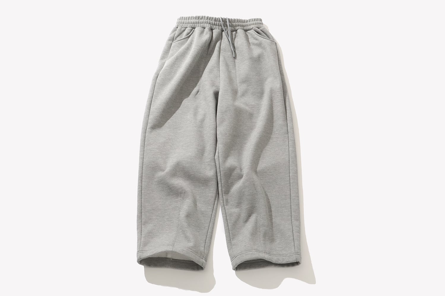 裏フリースダンボール - タックフォルムスウェットパンツ