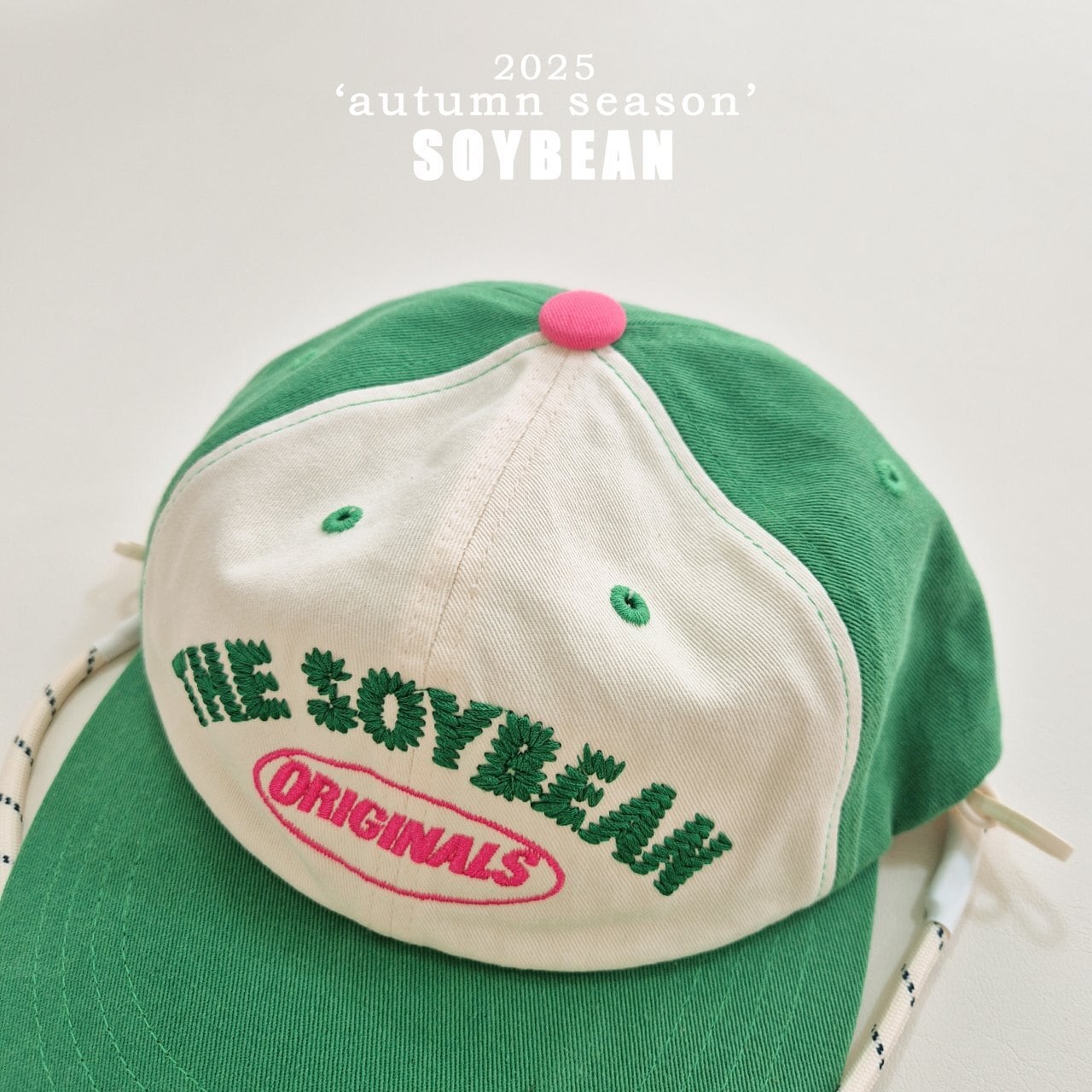 «Sold out»«soybean» ボールキャップ 3colors