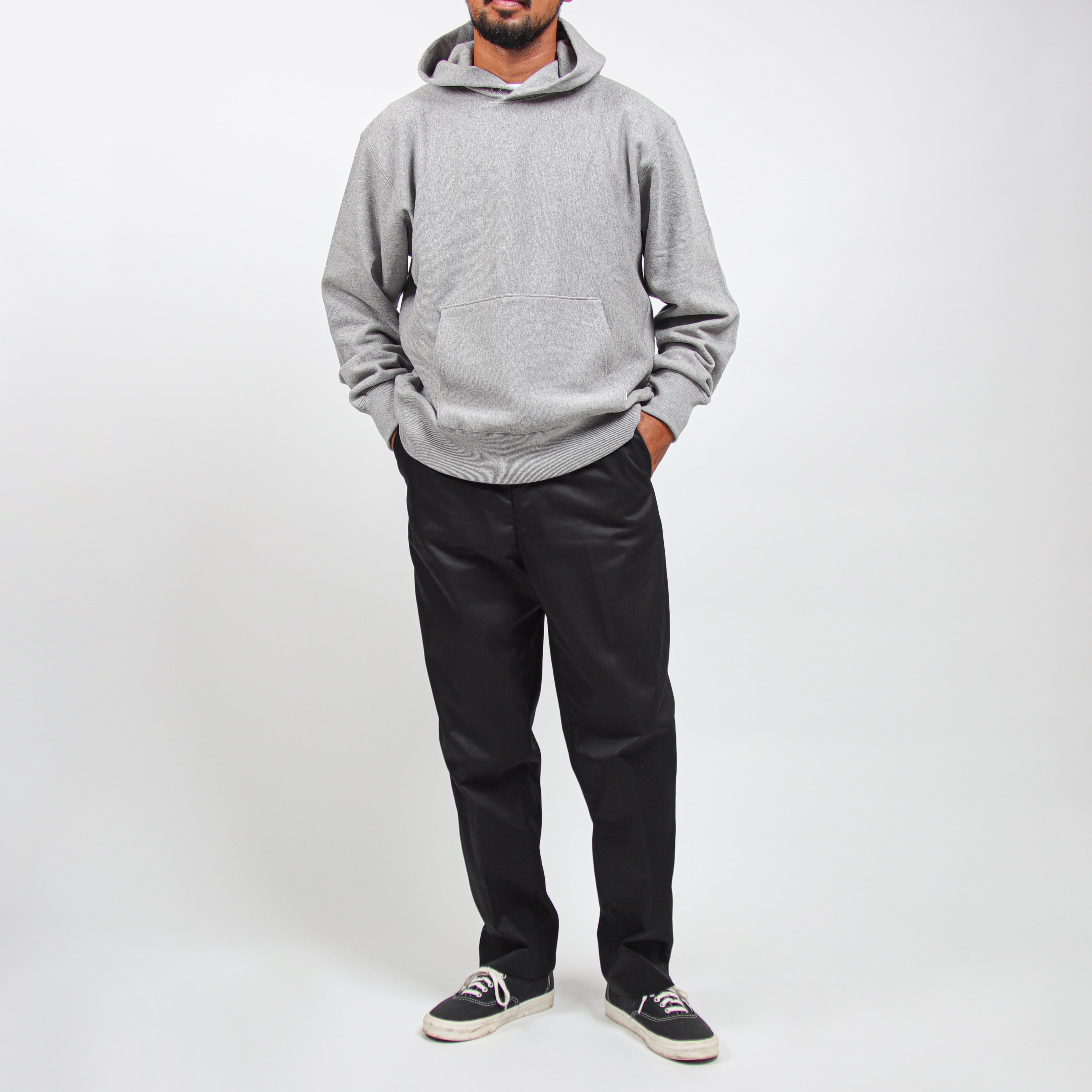 American Cotton Heavy OZ P/O Hoodie (top gray)