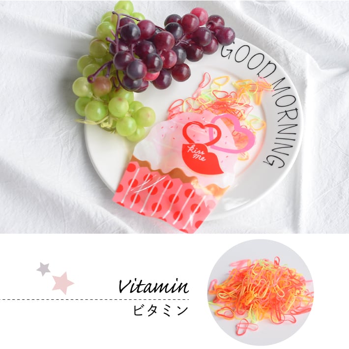 犬 ヘアアクセサリー] からまない ミニ ヘアゴム 300個入 髪飾り 髪