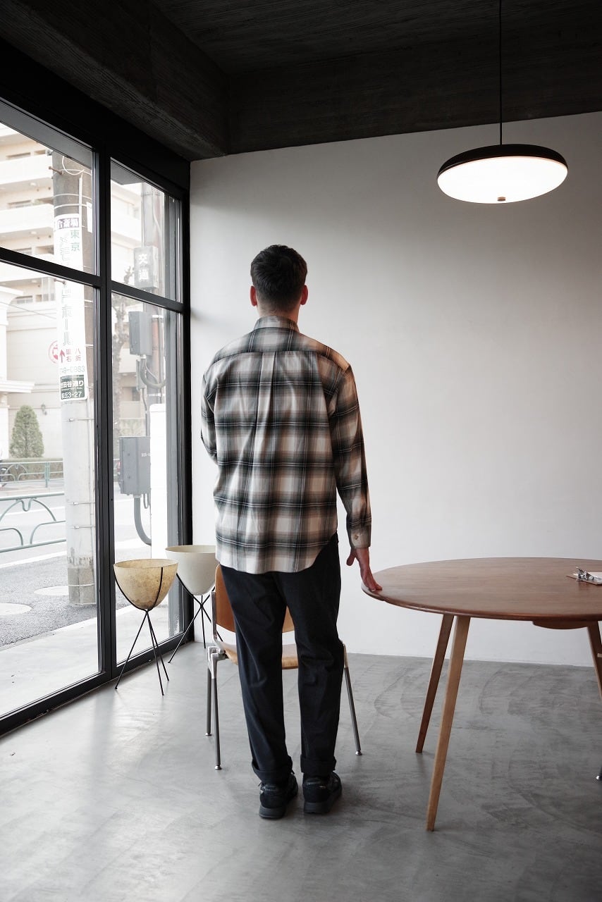 Cotton Chambray B.D. Check Shirt