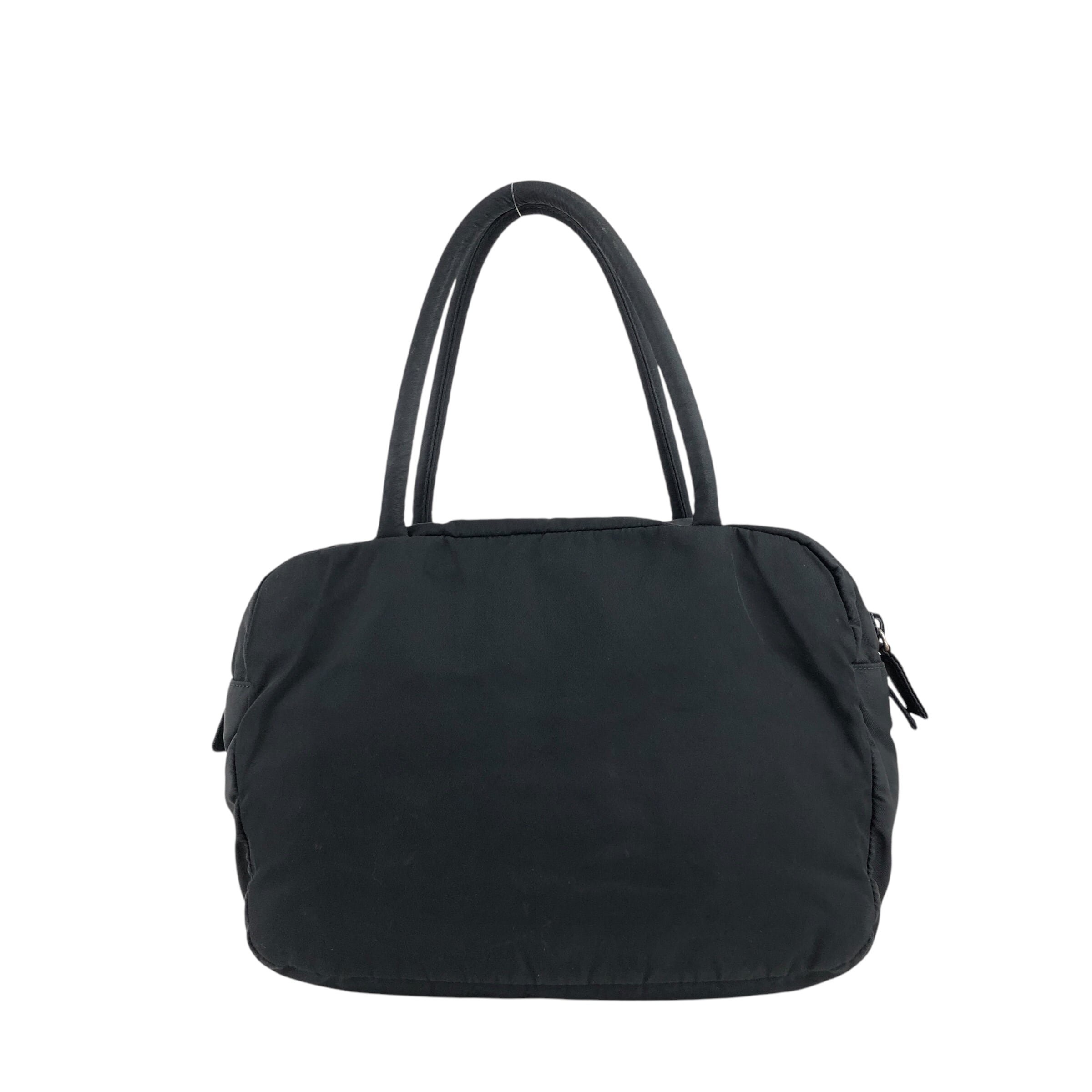 PRADA プラダ ハンドバッグ ブラック トライアングルロゴ ナイロン