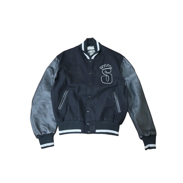 STUSSY SS link wool varsity jacket | samuraibros 