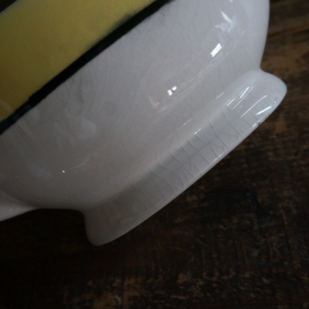 古いフランスの陶器ソースポット