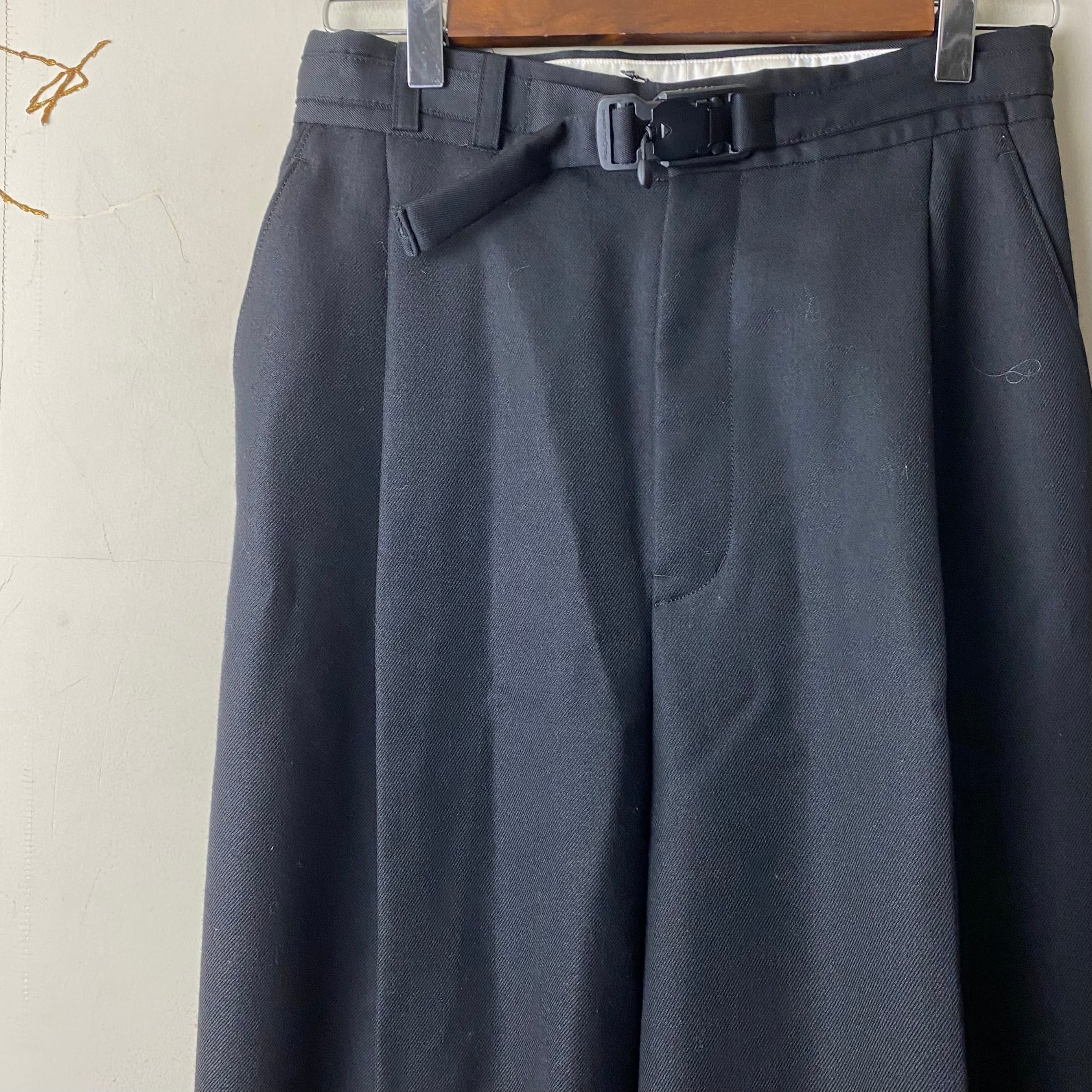 TAKESHI KOSAKA by Y's PINK LABEL black wide pants | NOIR ONLINE TAKESHI KOSAKA by Y's PINK LABEL black wide pants | NOIR ONLINE