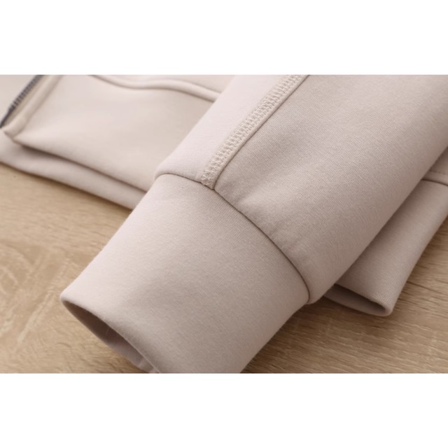 【ダブルジッパーカジュアルパーカー】P01962