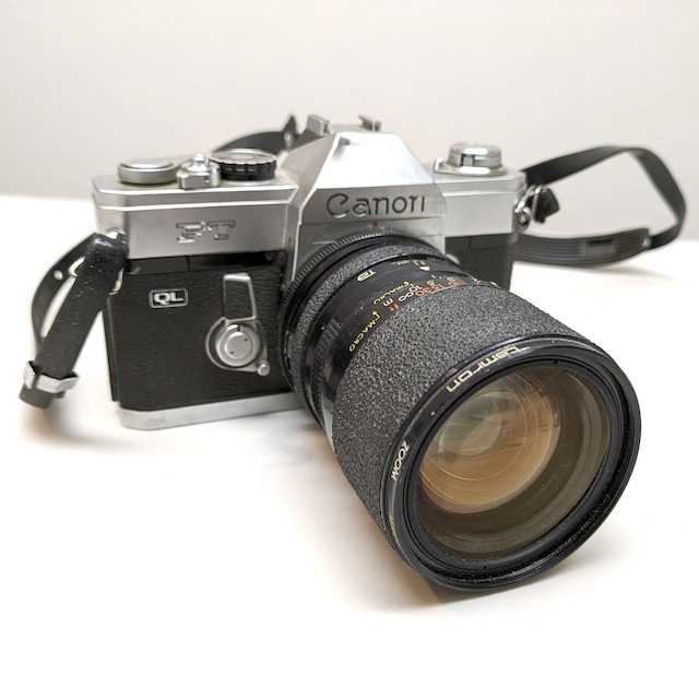 Canon(キャノン)・レトロカメラ・レンズ・FT-QL・QZ-35M・ジャンク・No.240222-06・梱包サイズ60