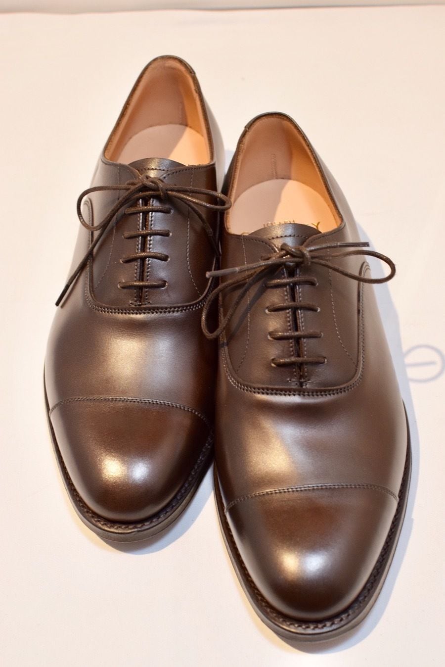 神アイテム☆送料無料☆チーニー x アランマカフィー☆UK8.5F Joseph Cheaney / DINGLEY / Cap Toe Shoes / Mocha Burnish | UNION