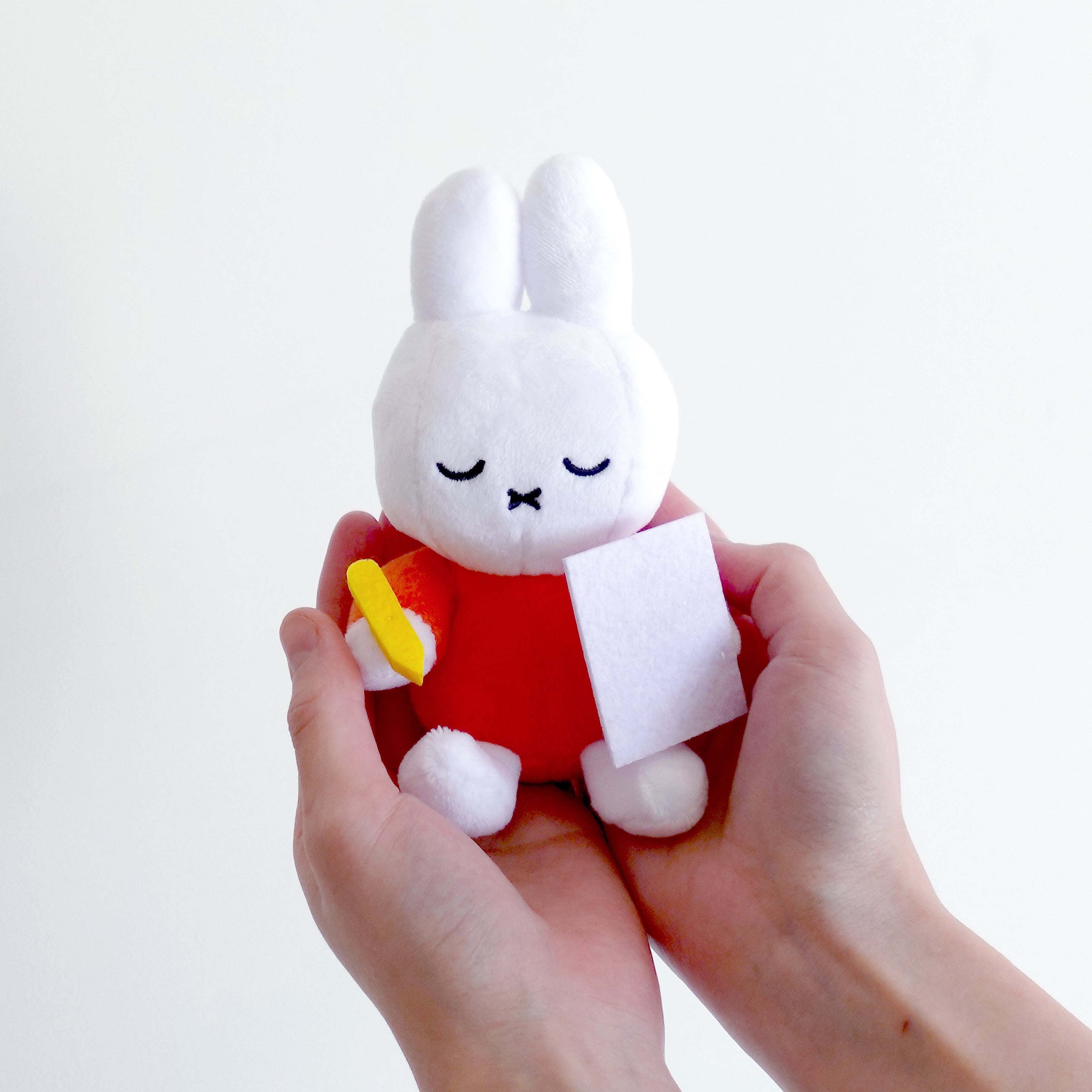 フェルメール×ミッフィー】手紙を書くミッフィー（マスコット