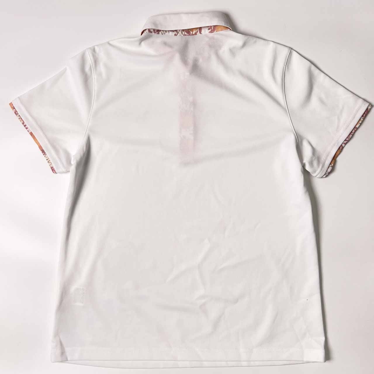 adabat アダバット ドライ 半袖 ポロシャツ 40/ホワイト レディース ゴルフ