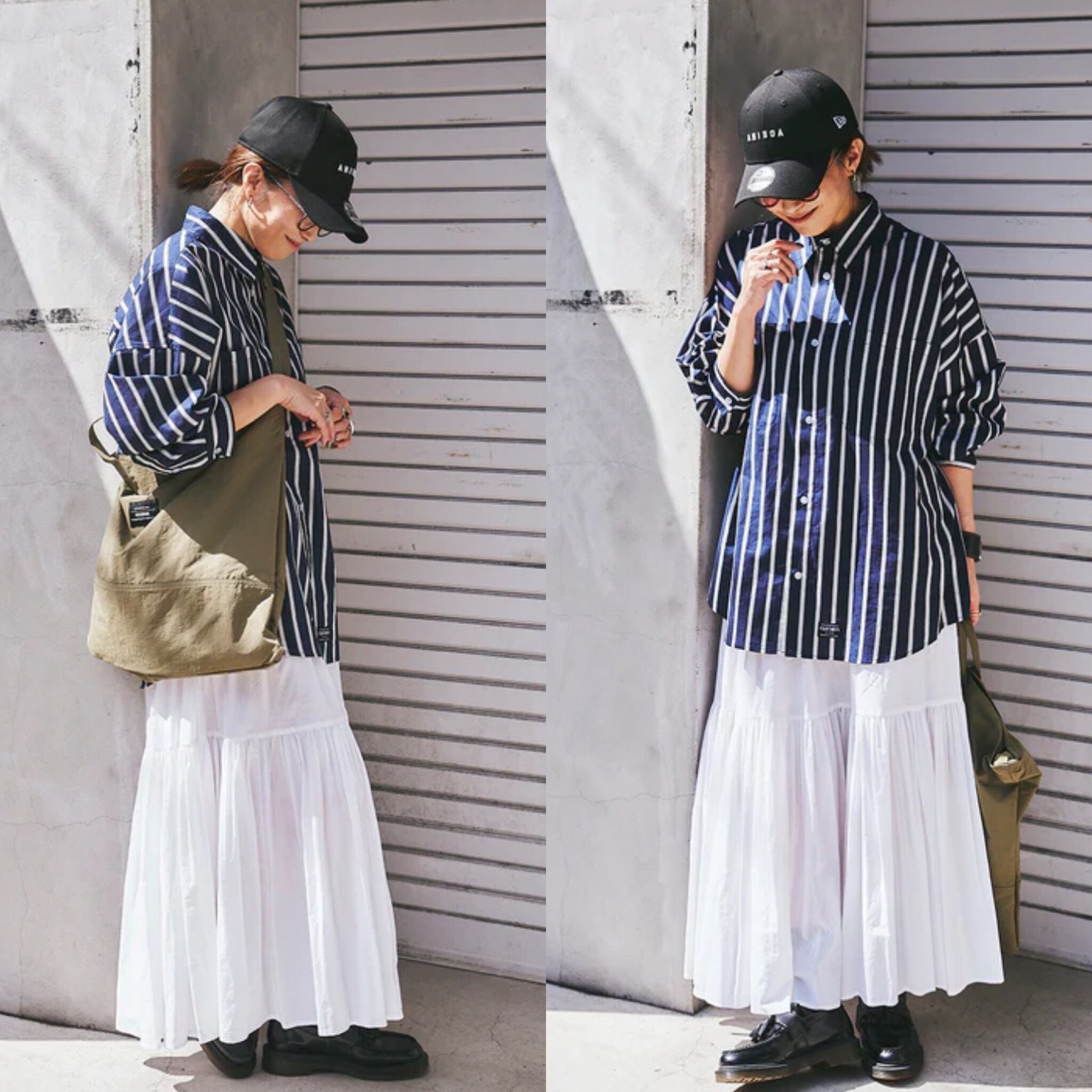 ANIECA 】 430×ANIECA STRIPE BIG SHIRTS | valance 福井