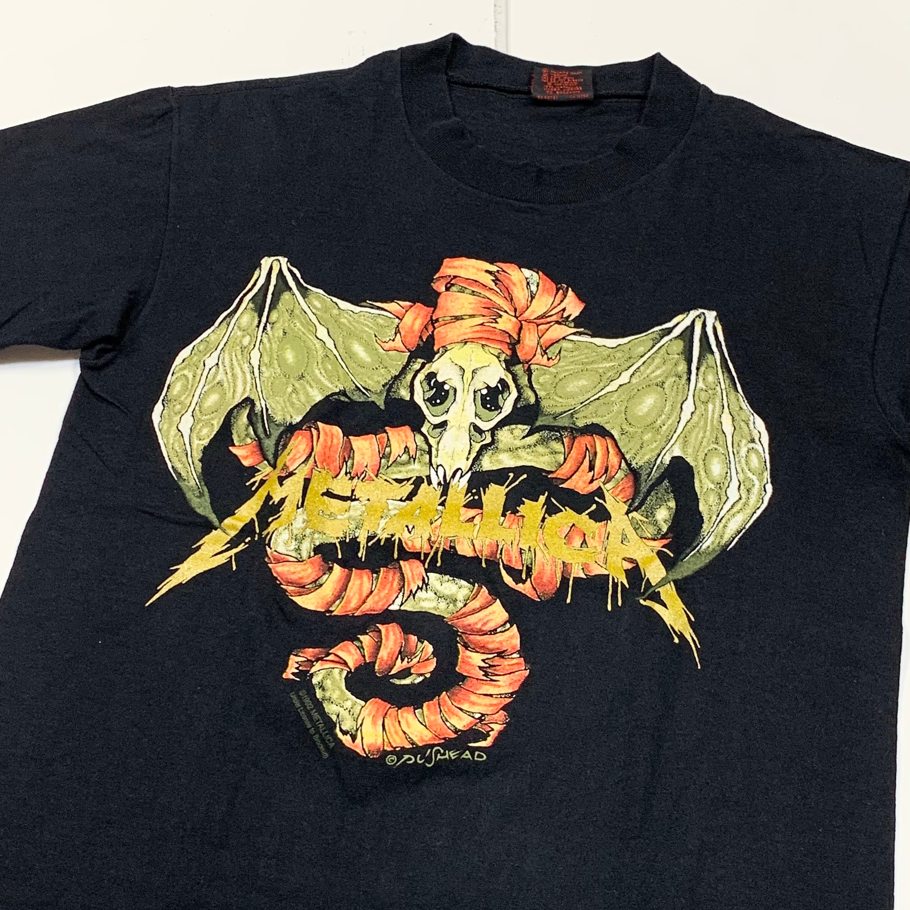 90s Metallica メタリカ pushead パスヘッド tシャツ