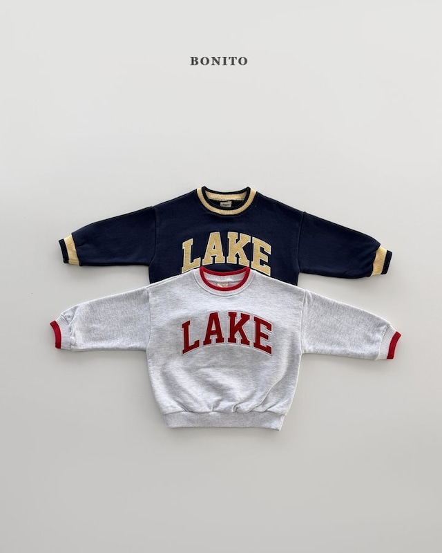 【取寄】bonito|lake sweatshirt|レイクスウェット|12M-JM|kids&jr|26 spring