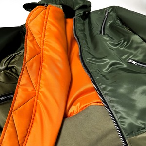 UNFINISHEDジップMA-1 24132