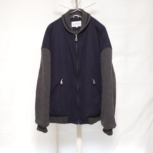 ICEBERG Character Varsity Jacket Navy