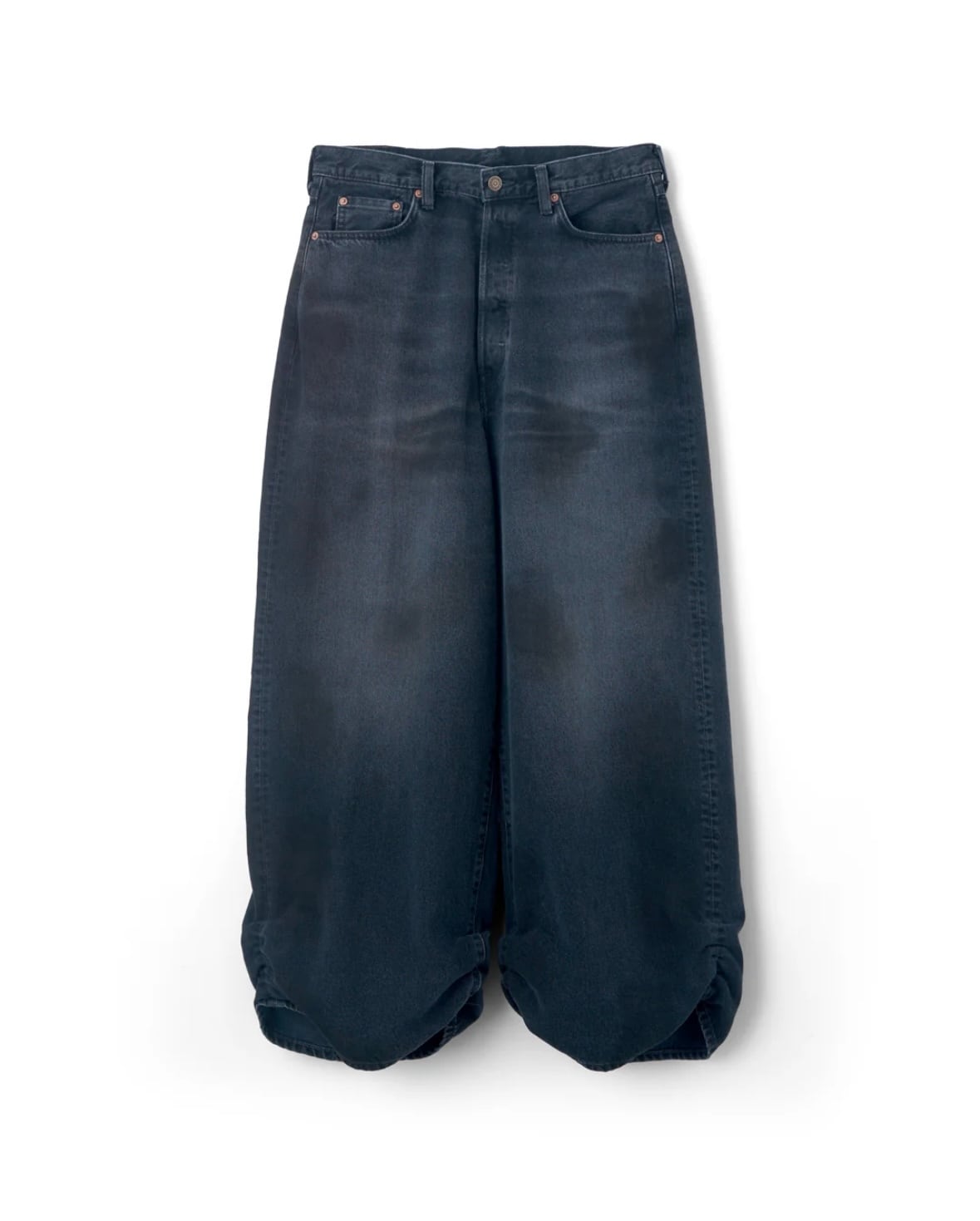 refomed 】FRESH MAN DENIM WIDE PANTS by EDWIN