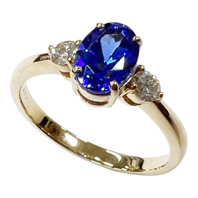 K18 5x7ﾐﾘ ﾀﾝｻﾞﾅｲﾄ ﾘﾝｸﾞ