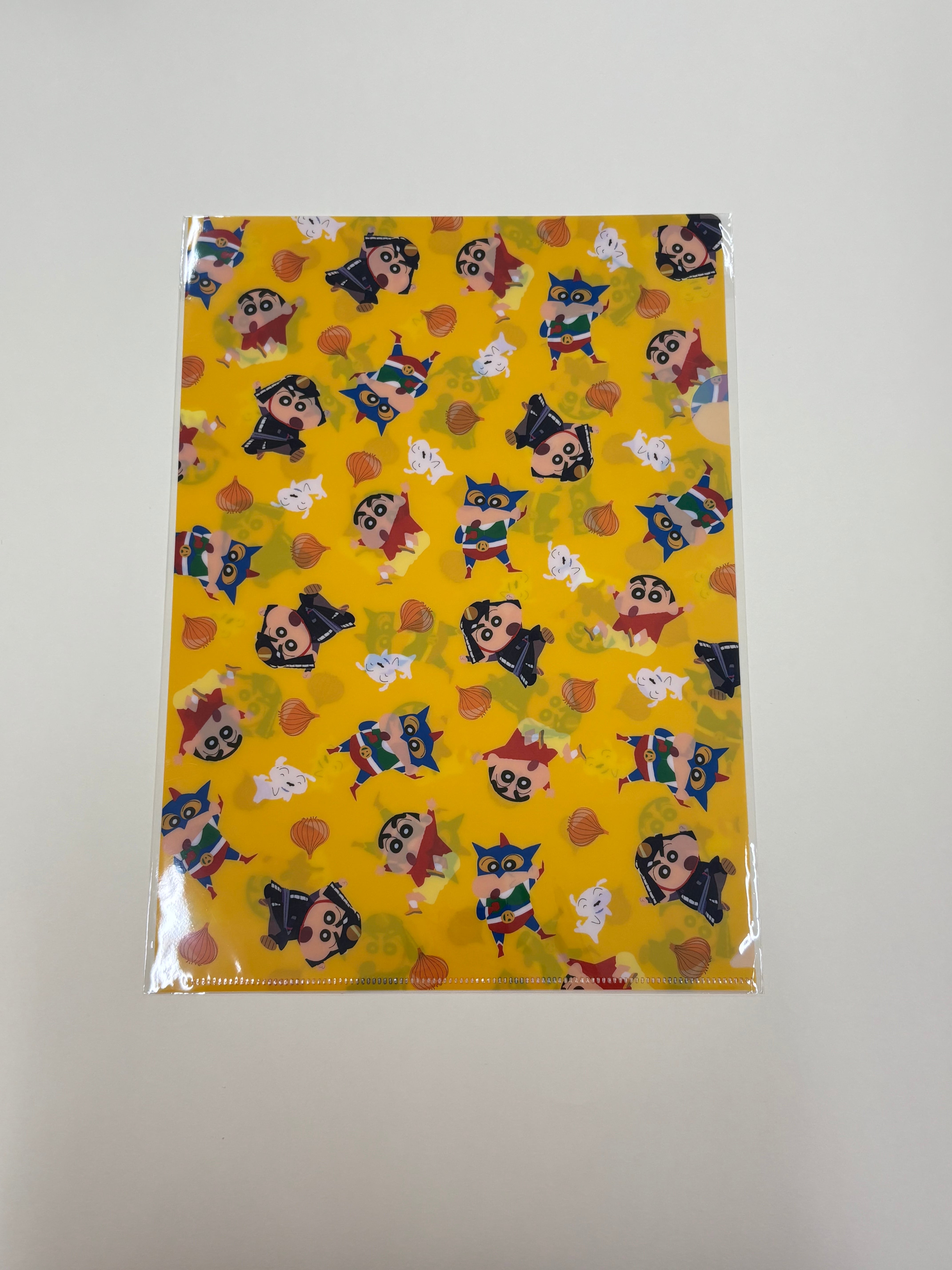 クリアファイル（全4種）【クレヨンしんちゃんアドベンチャーパーク