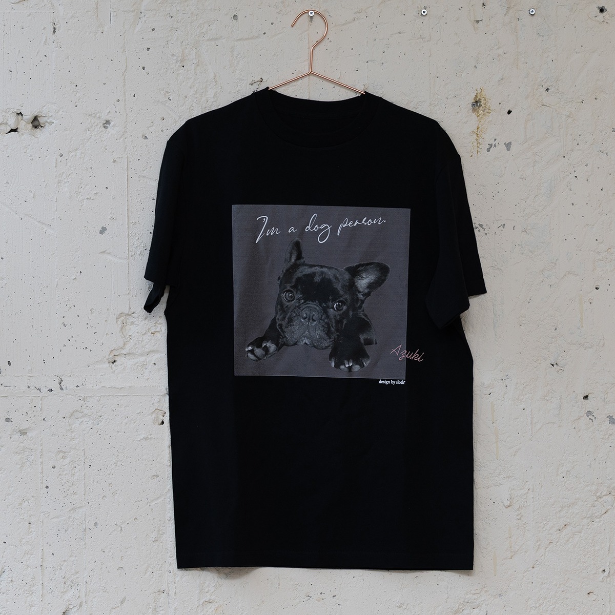 ペット オリジナルTシャツ ブラック】デザイン オリジナル プリント 