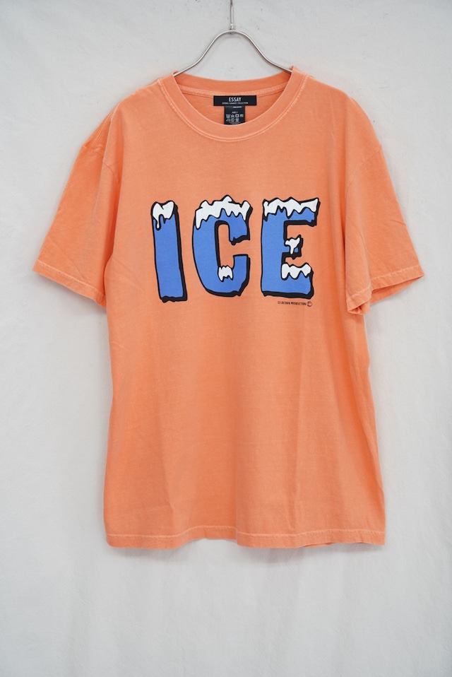 ESSAY / PIGMENT S/S T-SHIRT(ORANGE)