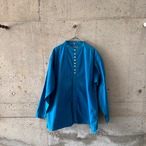 Blue pullover-style shirt
