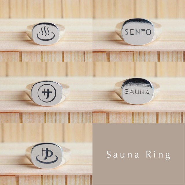 〈silver925〉Sauna Ring -Circle(L)-