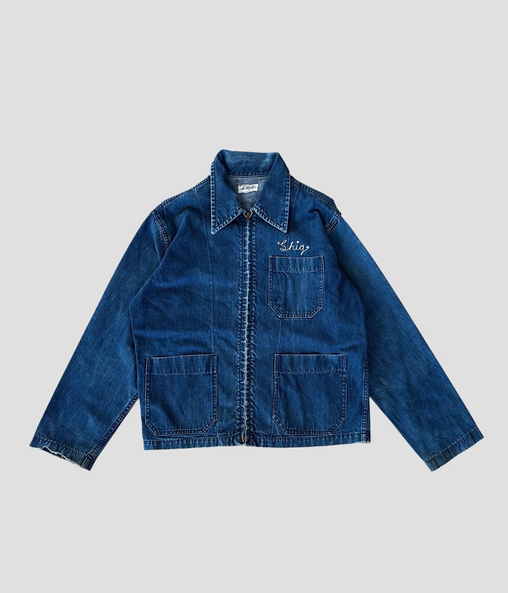 Al. Miller- Vintage 50s 44 Denim Work Jacket | BEGGARS BANQUET公式