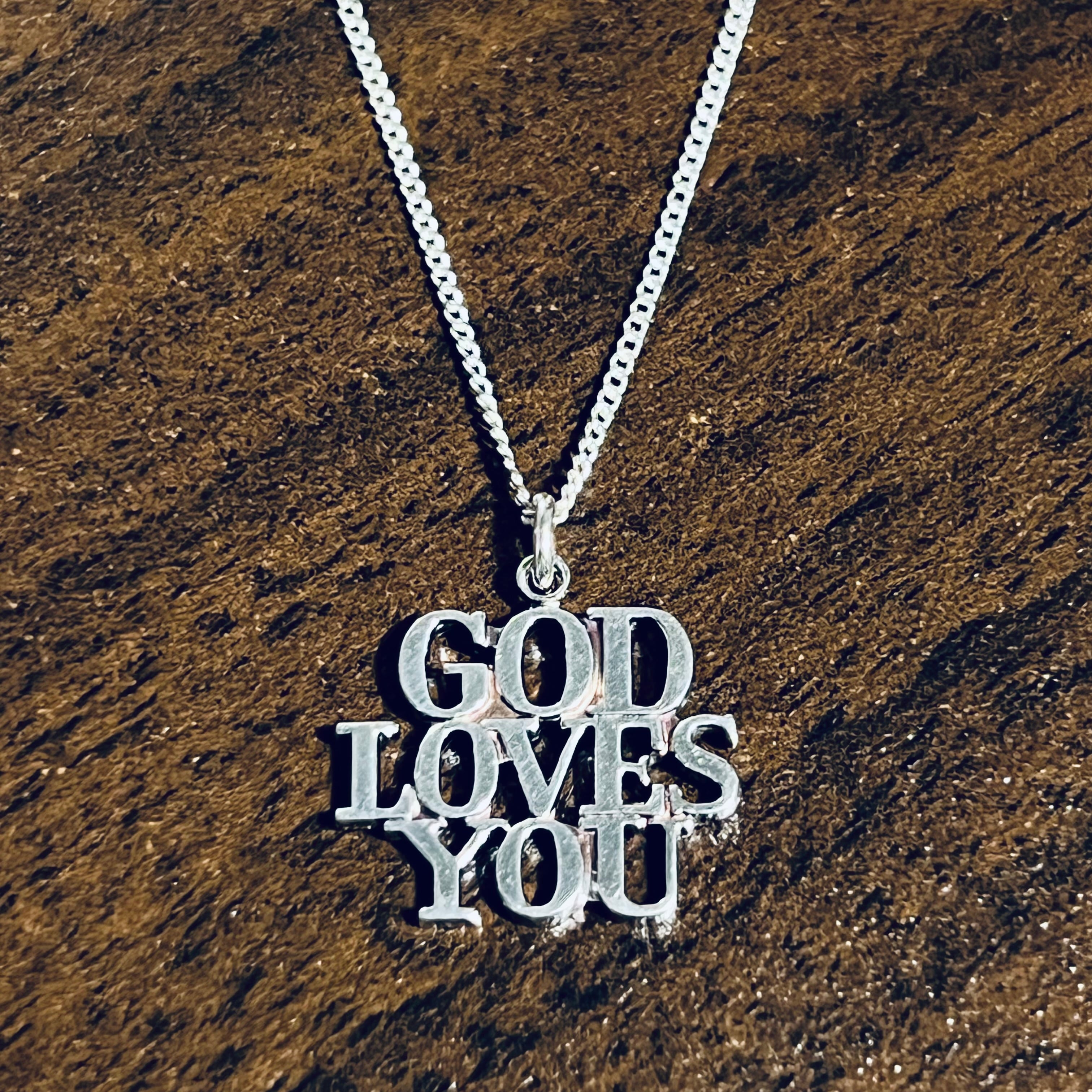 VINTAGE TIFFANYティファニー GOD LOVES YOU チャーム-