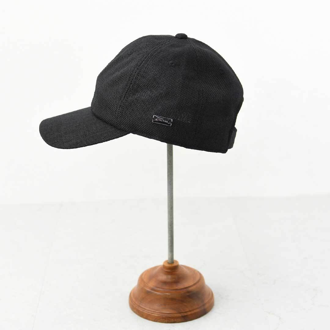 ORCIVAL [オーチバル・オーシバル] RAFFIA LIKE NATURAL 6PANEL CAP