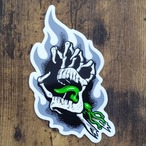 【ST-91】Santa Cruz Skateboards sticker サンタクルーズ スケートボード ステッカー Saints And Sinners Hand Clear Vinyl