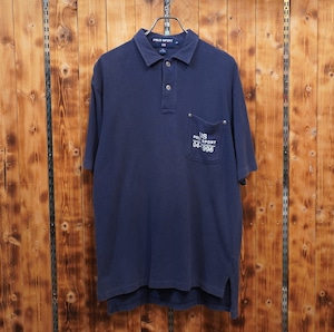 90s polosport ralphlauren ポロシャツ M/ネイビー ポロスポーツ ラルフローレン 04-1996