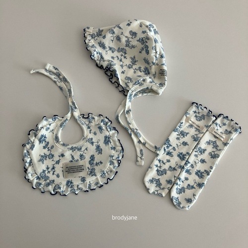 brody jane［取寄］flower socks, bib,bonnet 26autumn