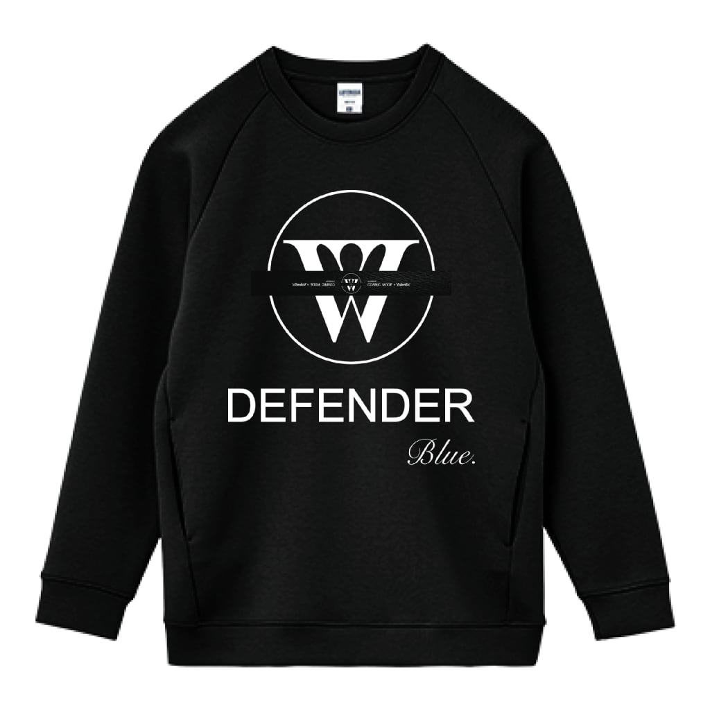 LIFEMAX 10oz ドライストレッチクルーネックトレーナー