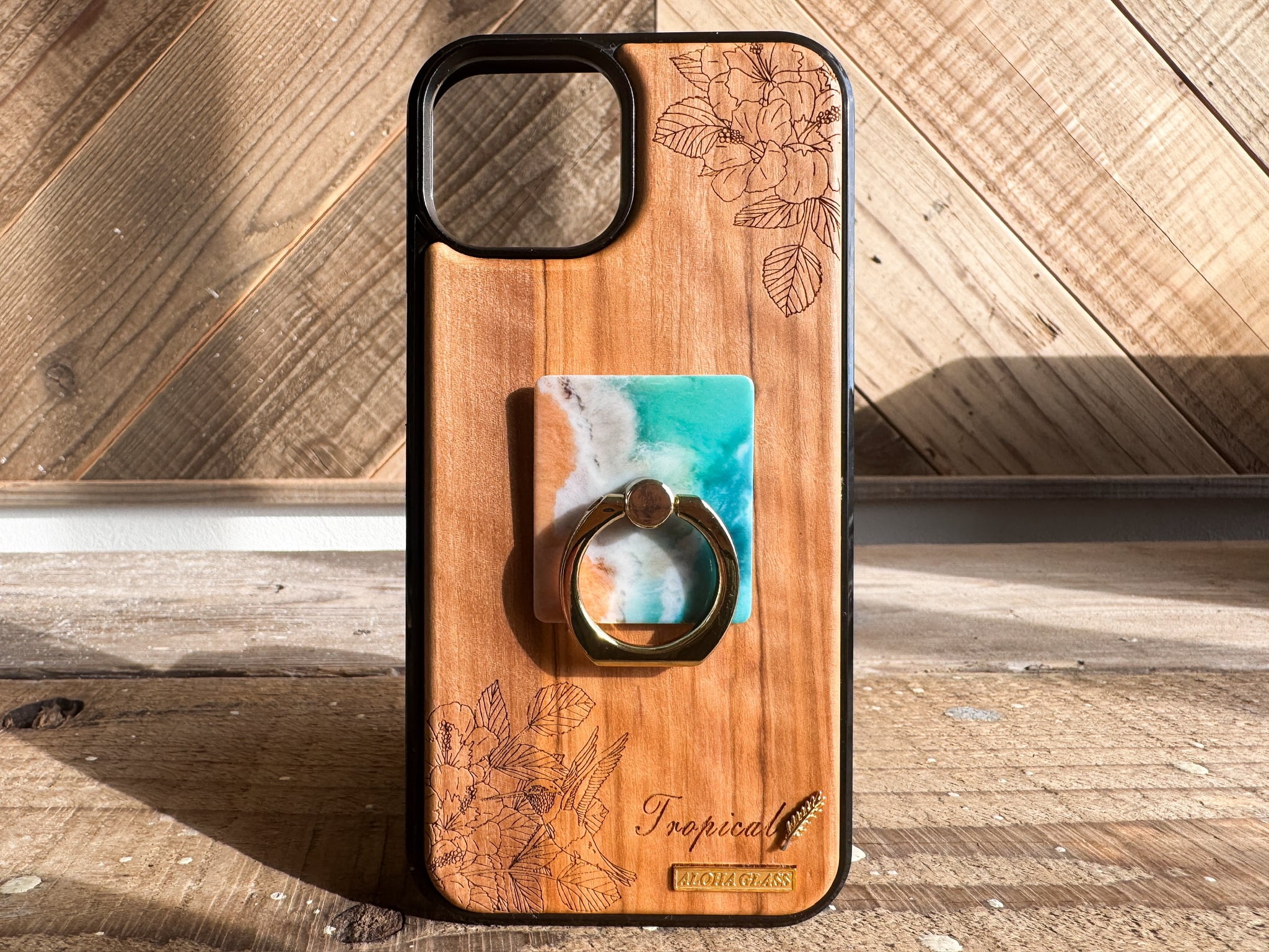 Wood case | ALOHA GLASS