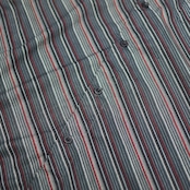 smooth cloth multi diagonal stripe shirt
