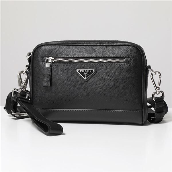 プラダ PRADA クラッチバッグ メンズ サフィアーノレザー クラッチ 