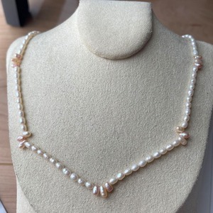 925 シルバー　パール　ネックレス