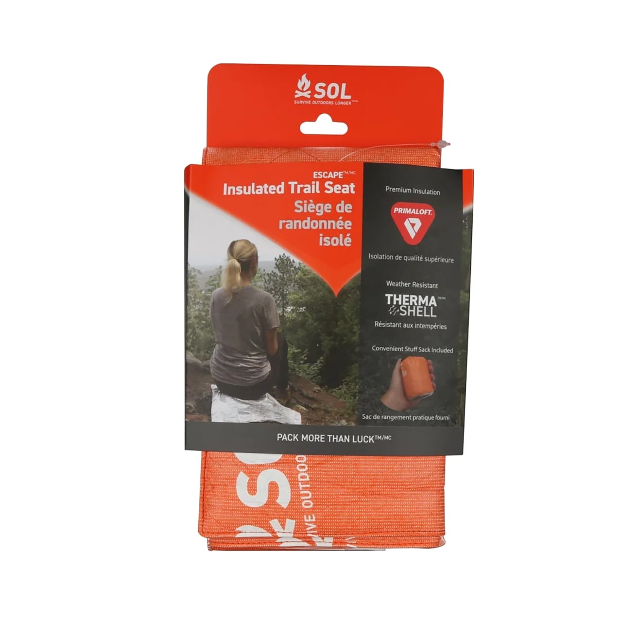 SOL 救急用品 エスケープインスレーテッドポンチョ オレンジ 救急用品