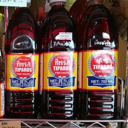 ナンプラーティパロス(大)  fish sauce tiparos L.size น้ำปลาทิพรส ใหญ่  700ml