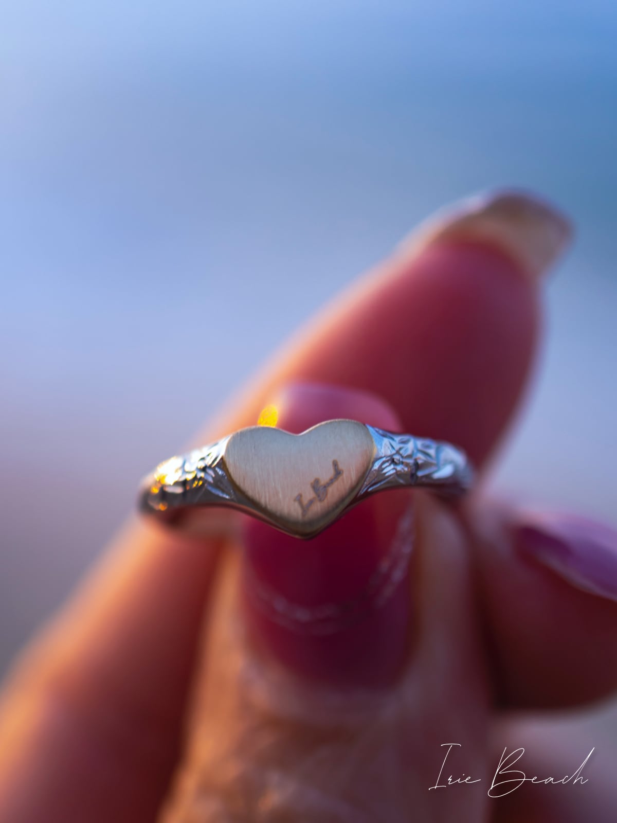 アイリービーチ　ハートシールリング　heart seal ring