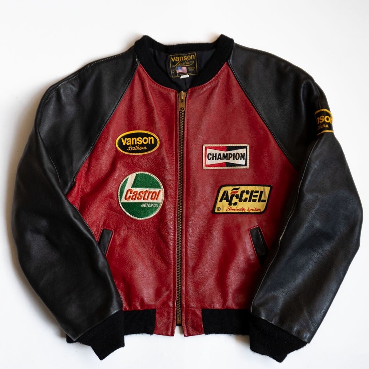 美品】SKOOKUM【レザー スタジャン】40 ブラック ジャケット