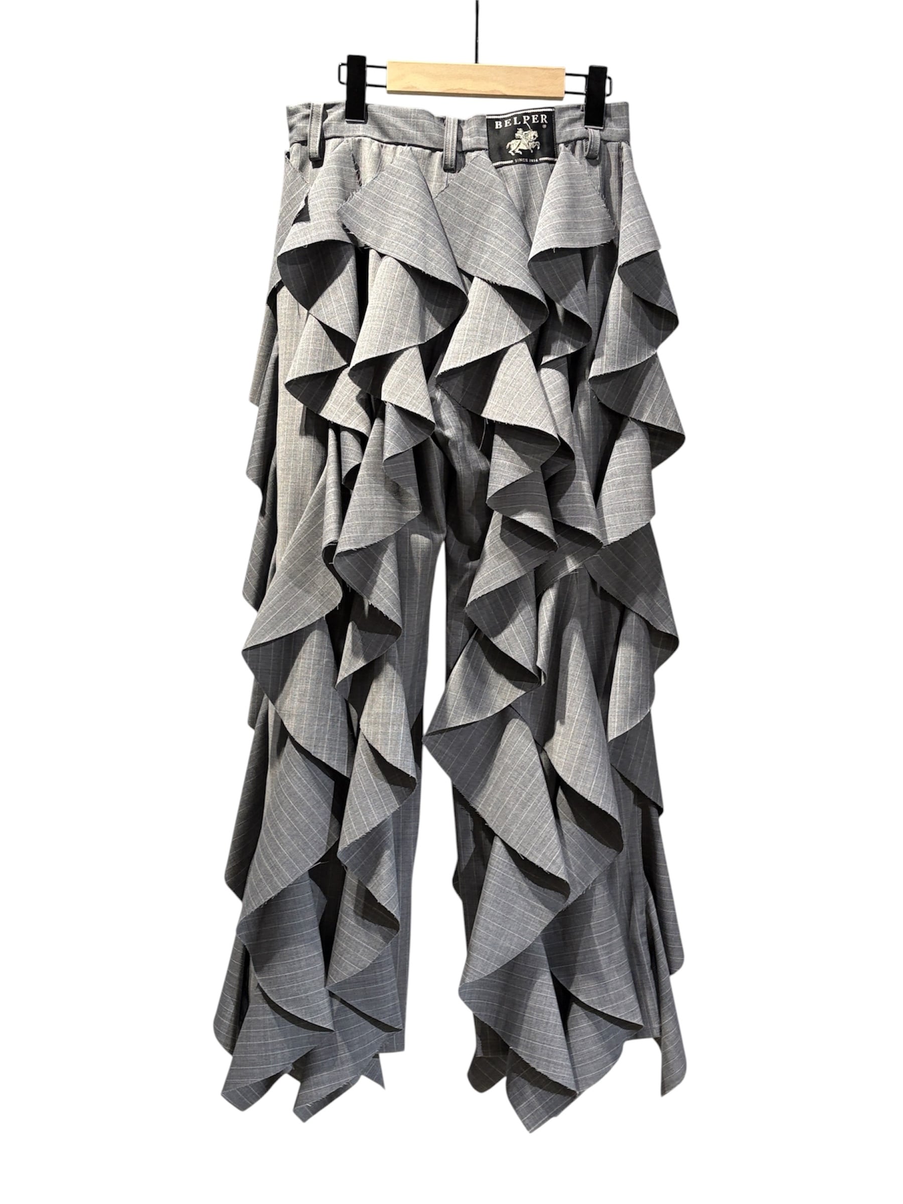 26AW | WOMEN】BELPER ベルパー / ラッフル パンツ / RUFFLE TROUSERS