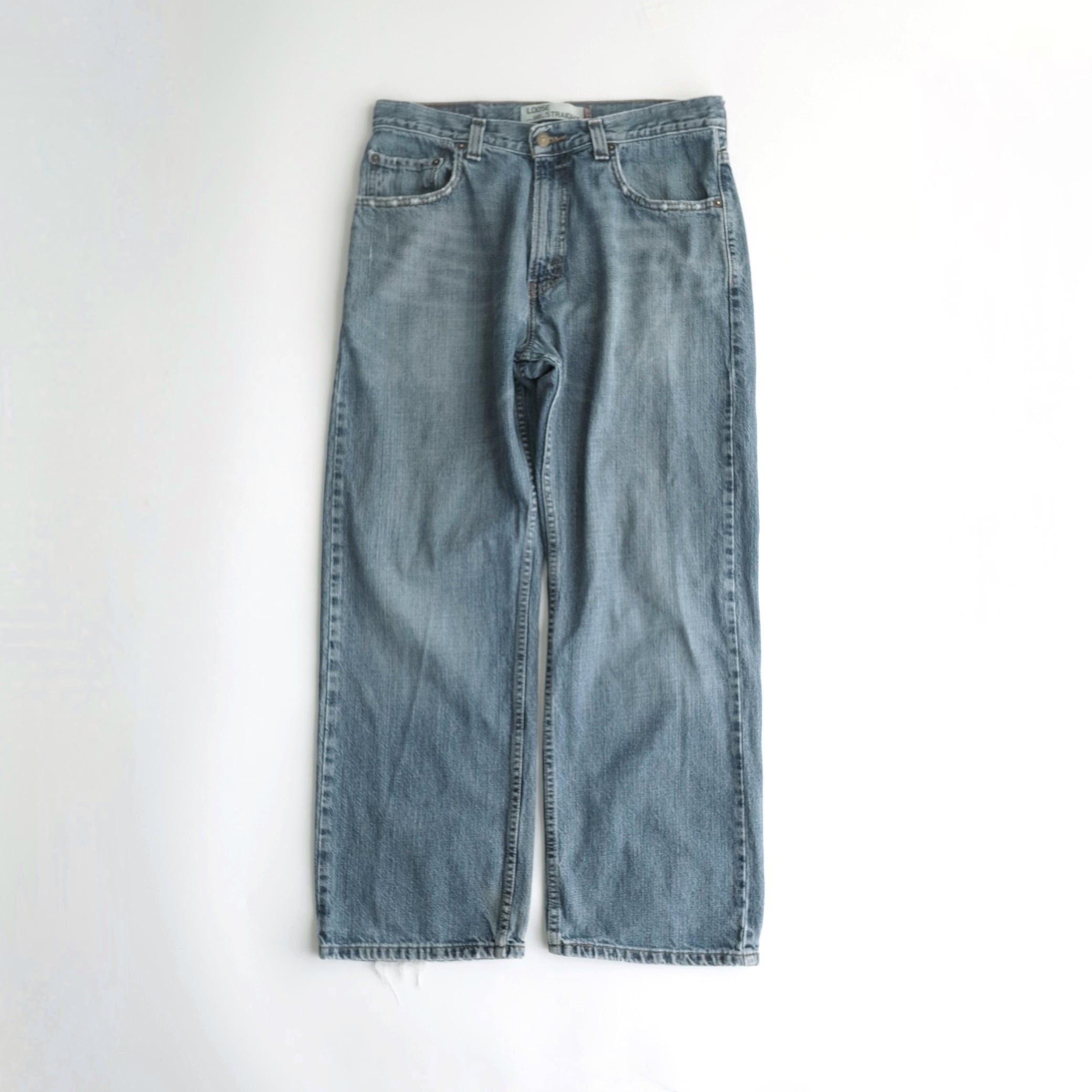 00s メキシコ製 USA Levi 縦落 リーバイス 569 W32 L30 メンズ 00s 