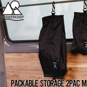 パッカブルストレージ2パック 5050WORKSHOP フィフティフィフティワークショップ PACKABLE STORAGE 2PAC Mサイズ TR034-5WS-4337